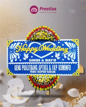 Karangan Bunga Papan – Wedding– Sumedang – 4