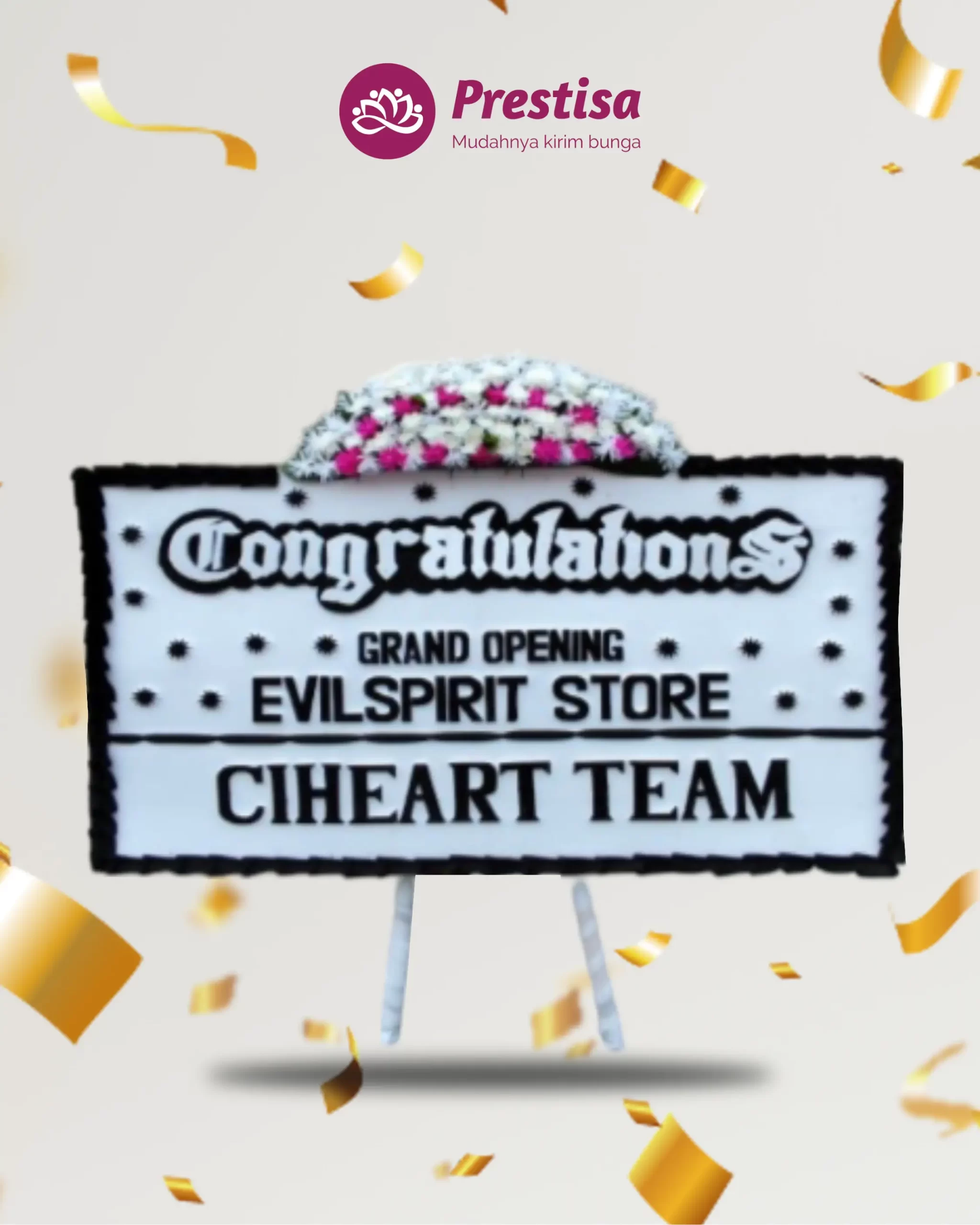 Karangan Bunga Papan – Congratulation– Indramayu– 3