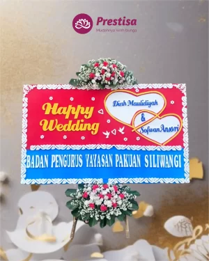 Karangan Bunga Papan – Wedding – Cirebon – 8