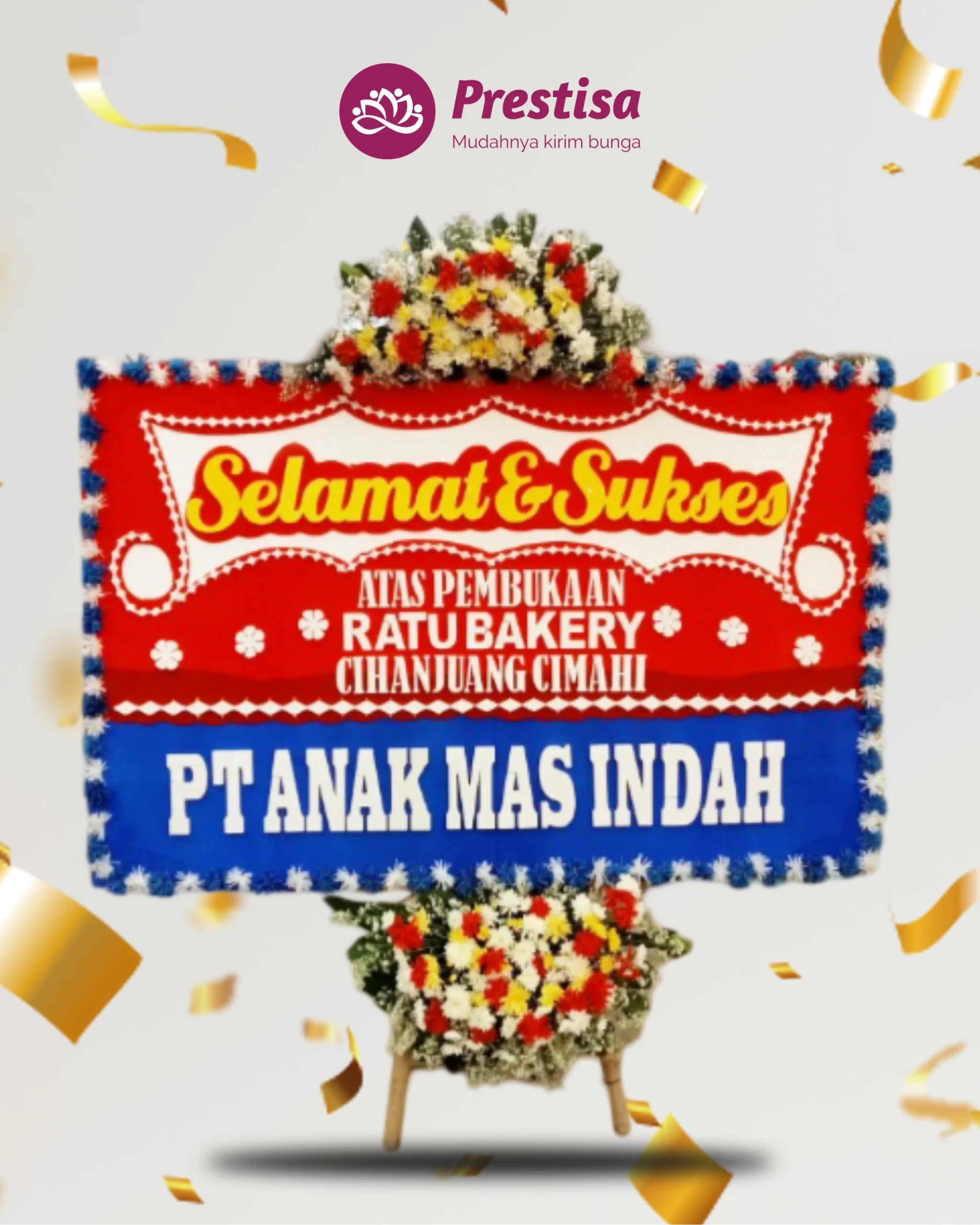 Karangan Bunga Papan – Congratulation – Karawang – 6