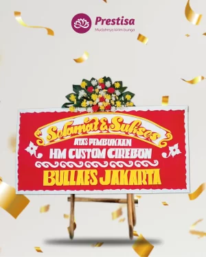 Karangan Bunga Papan – Congratulation – Cirebon – 4
