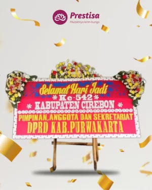 Karangan Bunga Papan – Congratulation – Cirebon – 6