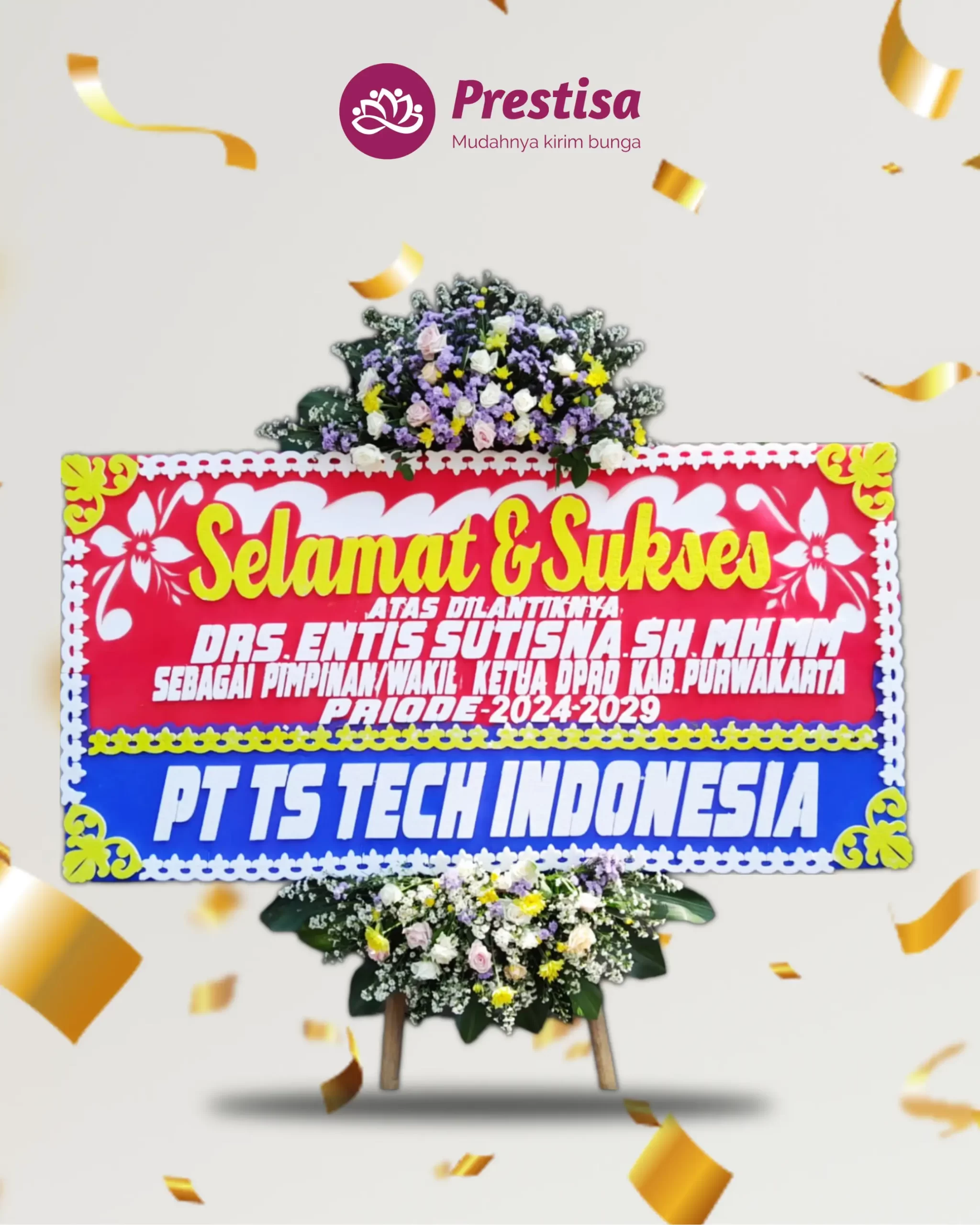 Karangan Bunga Papan – Congratulation– Purwakarta– 6