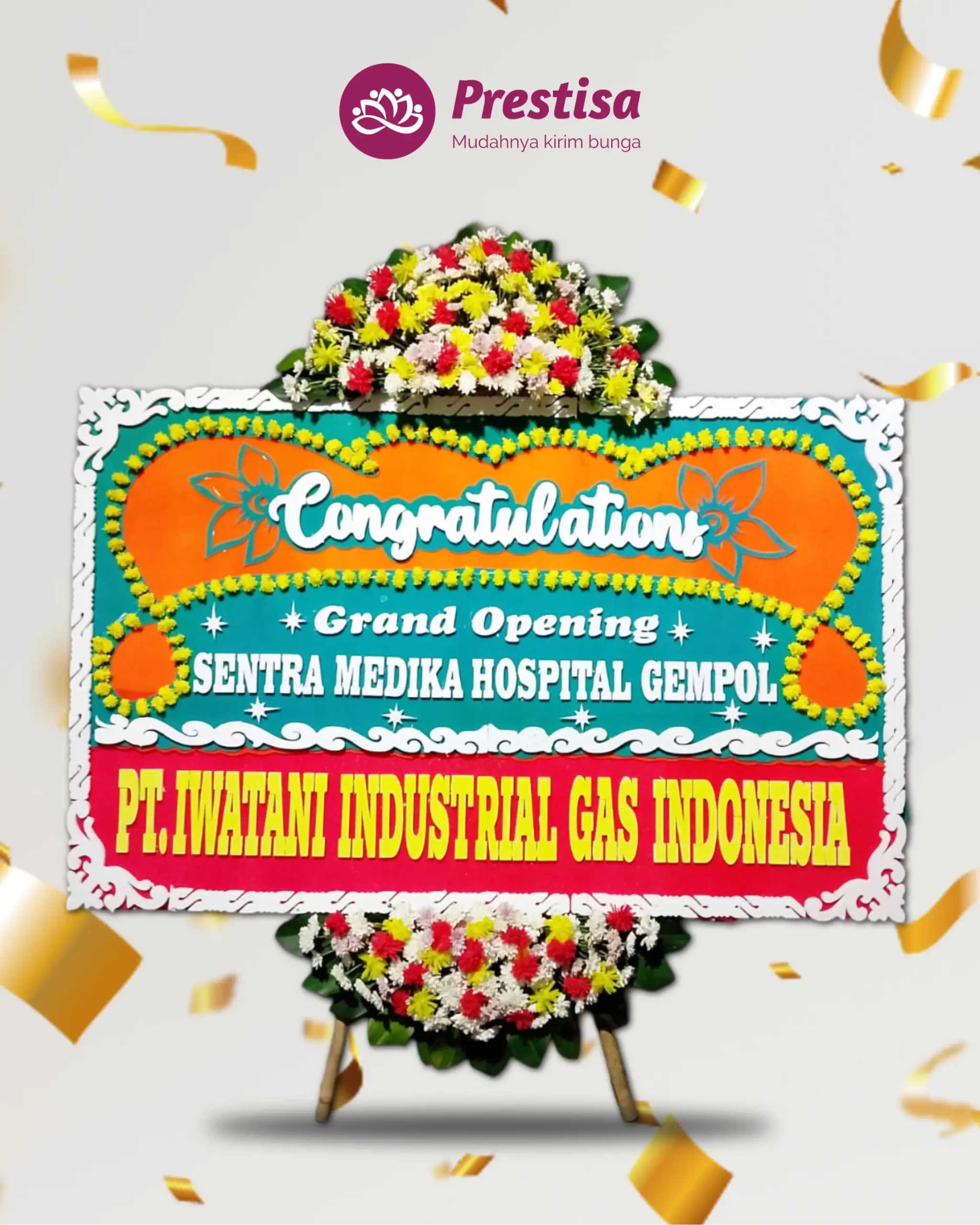 Karangan Bunga Papan – Congratulation– Indramayu– 5