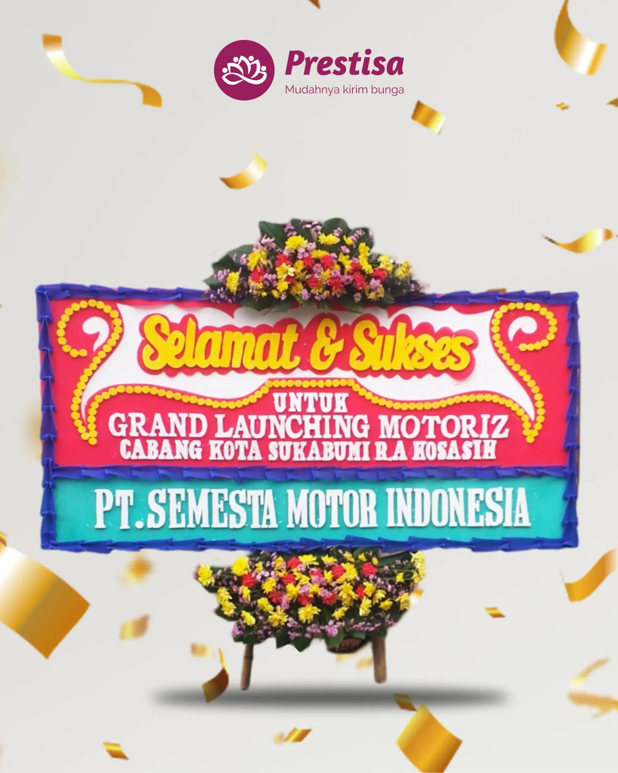 Karangan Bunga Papan – Congratulation– Sumedang – 5