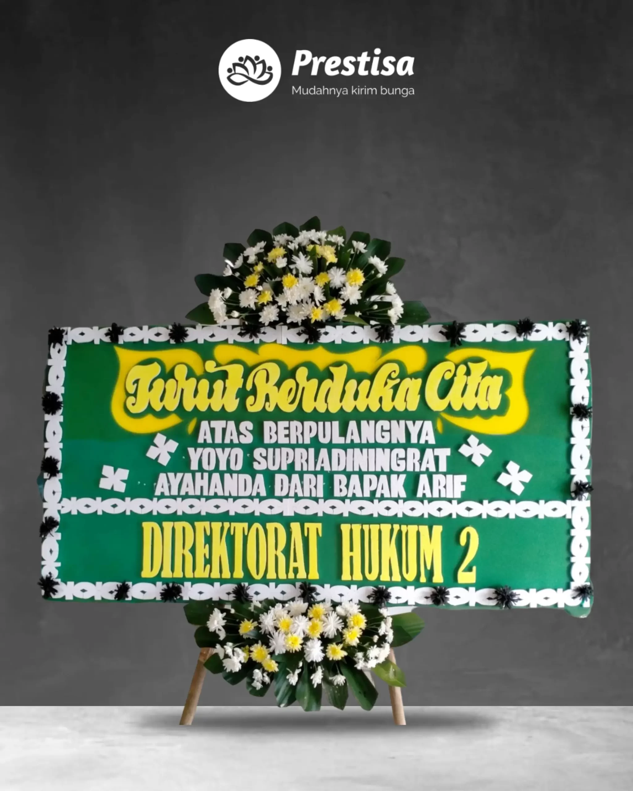 Karangan Bunga Papan – Duka Cita– Indramayu– 4