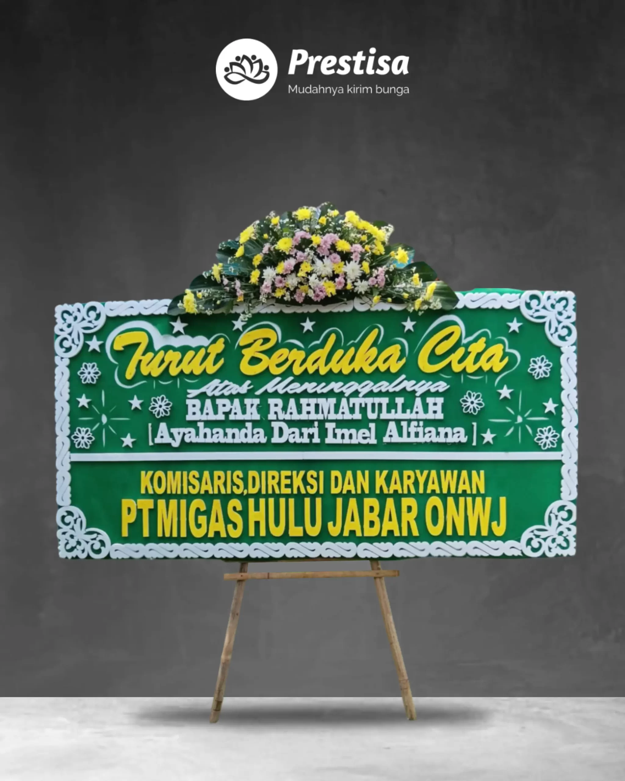 Karangan Bunga Papan – Duka Cita– Indramayu– 3