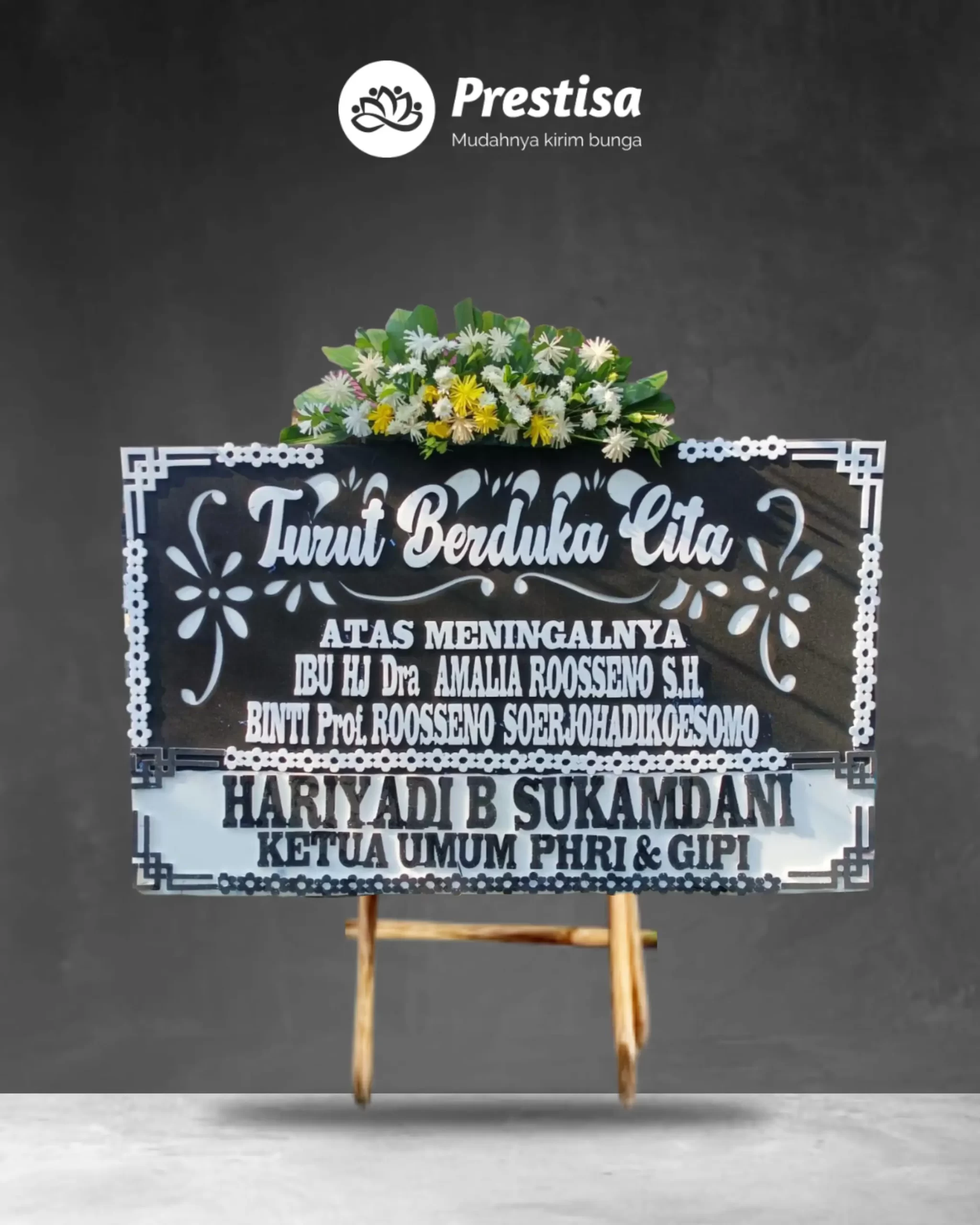 Karangan Bunga Papan – Duka Cita– Purwakarta– 3