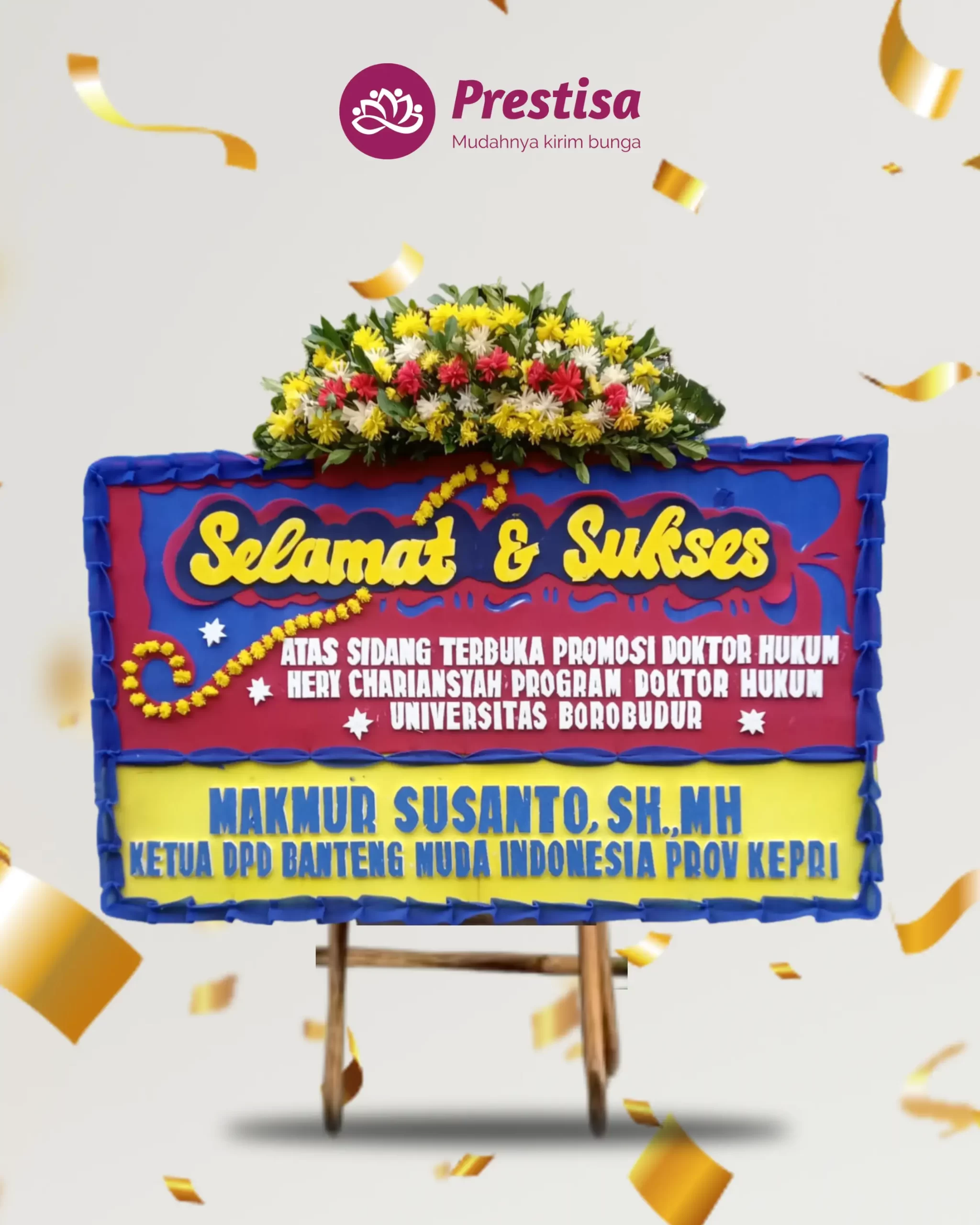 Karangan Bunga Papan – Congratulation– Sumedang – 2