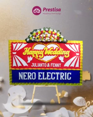 Karangan Bunga Papan – Wedding– Sumedang – 2