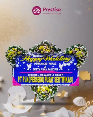 Karangan Bunga Papan – Wedding– Sumedang – 6
