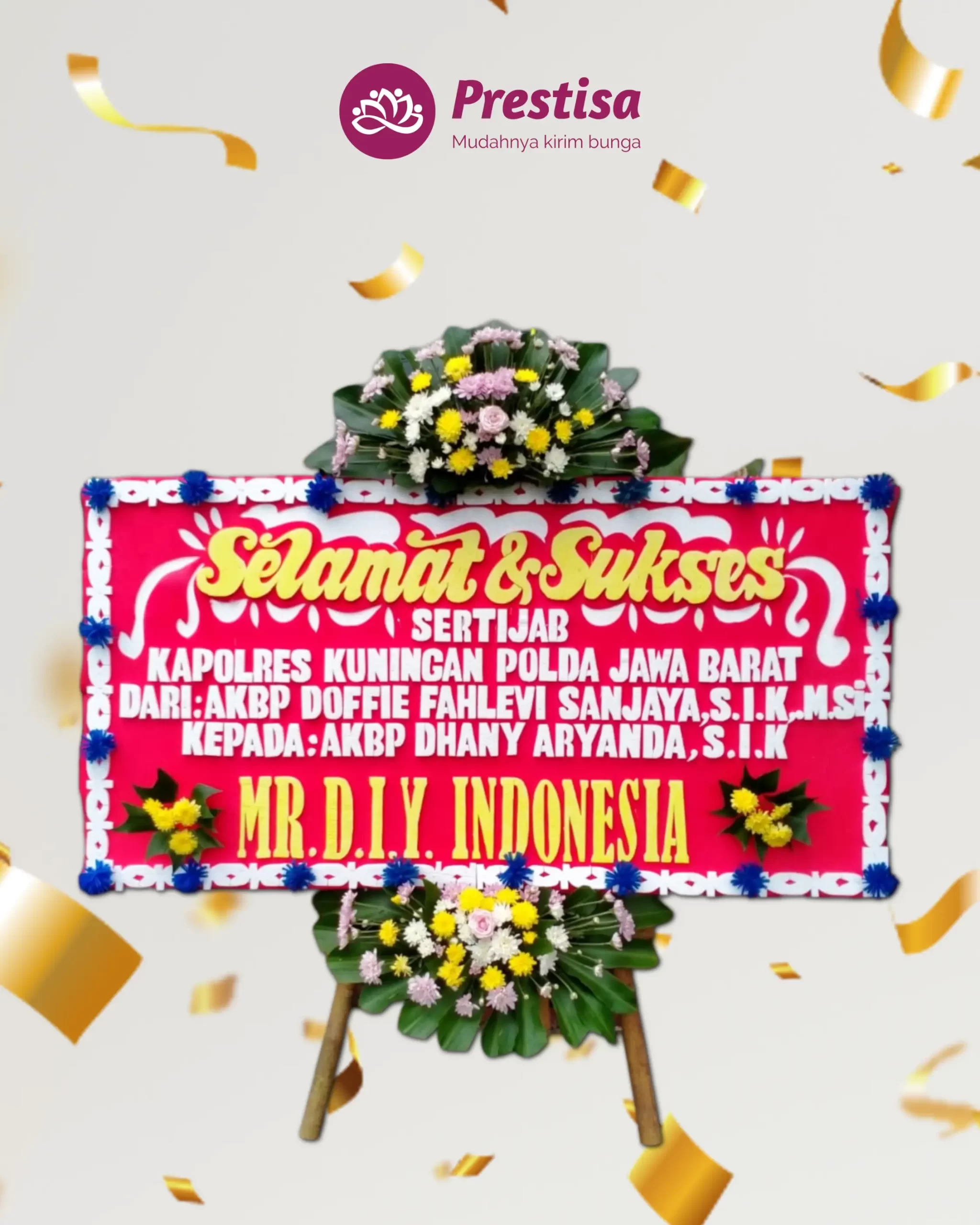 Karangan Bunga Papan – Congratulation– Indramayu– 4