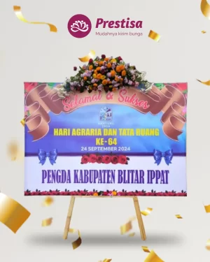 Karangan Bunga Papan – Congratulation– Madiun – 3
