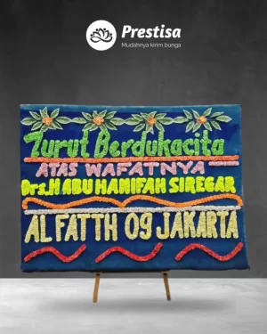 Karangan Bunga Papan – Duka Cita– Medan– 2