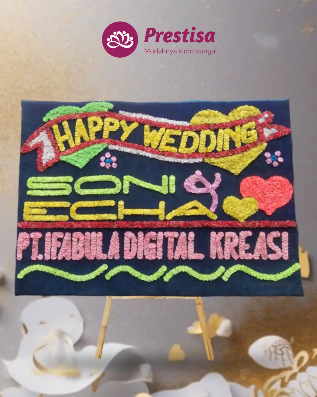 Karangan Bunga Papan – Congratulation– Medan– 10