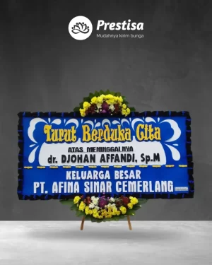 Karangan Bunga Papan – Duka Cita– Pangkal Pinang– 3