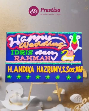Karangan Bunga Papan – Wedding– Banda Aceh– 2