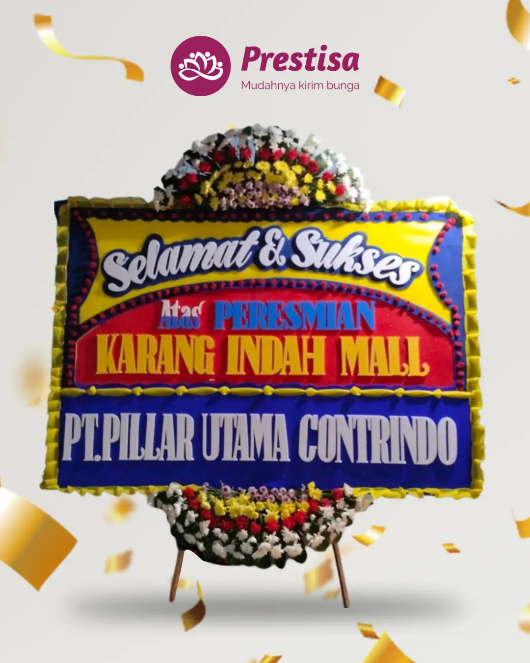 Karangan Bunga Papan – Congratulation– Bandar Lampung– 13