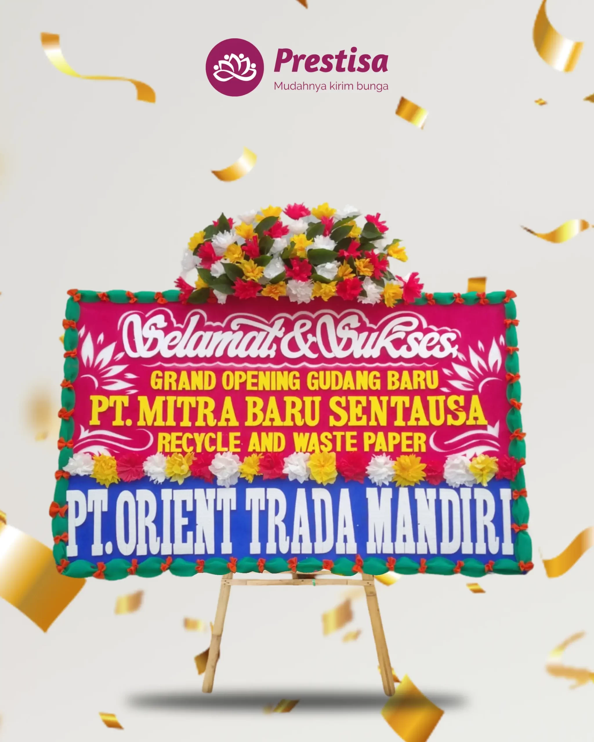 Karangan Bunga Papan – Congratulation– Tegal – 2