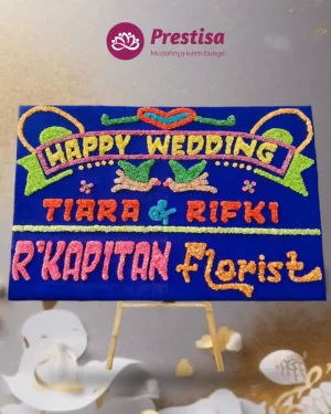 Karangan Bunga Papan – Wedding– Bandar Lampung– 2