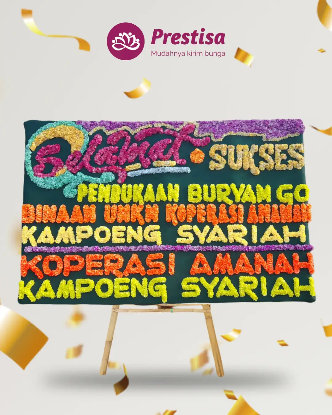 Karangan Bunga Papan – Congratulation– Pekanbaru– 7