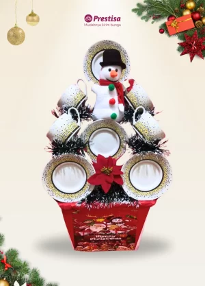 Winter Elegance Porcelain Parcel - 010