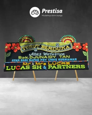 Karangan Bunga Papan – Duka Cita– Bengkulu– 10