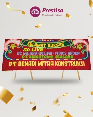 Karangan Bunga Papan – Congratulation– Medan– 3