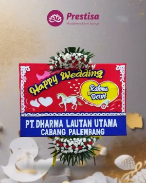 Karangan Bunga Papan – Wedding– Pekanbaru– 13
