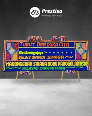 Karangan Bunga Papan – Duka Cita– Medan– 11