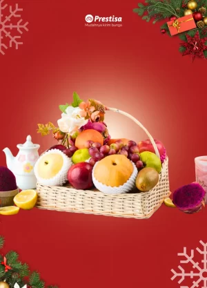 Yuletide Harvest Fruit Parcel - 013