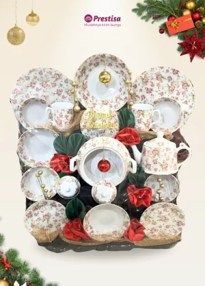 Winter Elegance Porcelain Parcel - 015