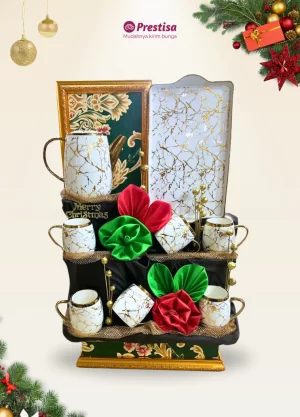 Winter Elegance Porcelain Parcel - 016
