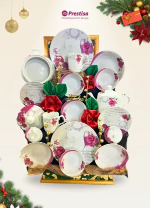 Winter Elegance Porcelain Parcel - 018