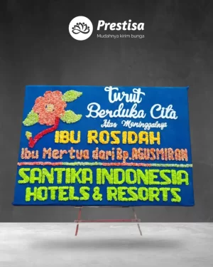 Karangan Bunga Papan – Duka Cita– Pekanbaru– 1