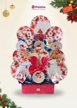 Winter Elegance Porcelain Parcel - 002
