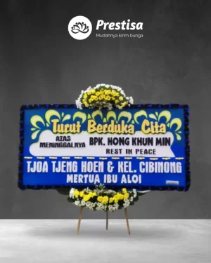 Karangan Bunga Papan – Duka Cita– Pangkal Pinang– 4