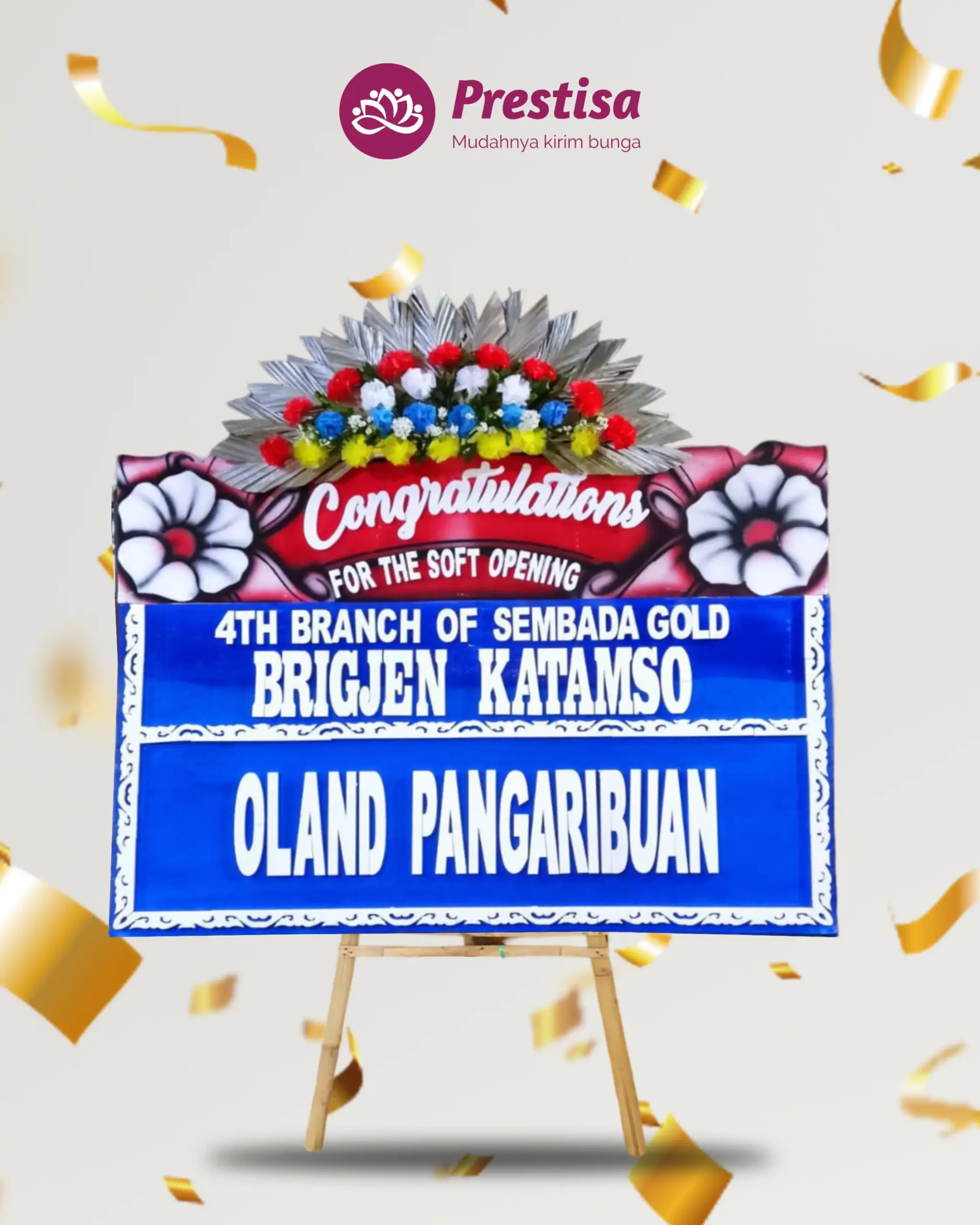 Karangan Bunga Papan – Congratulation – Cilacap – 2
