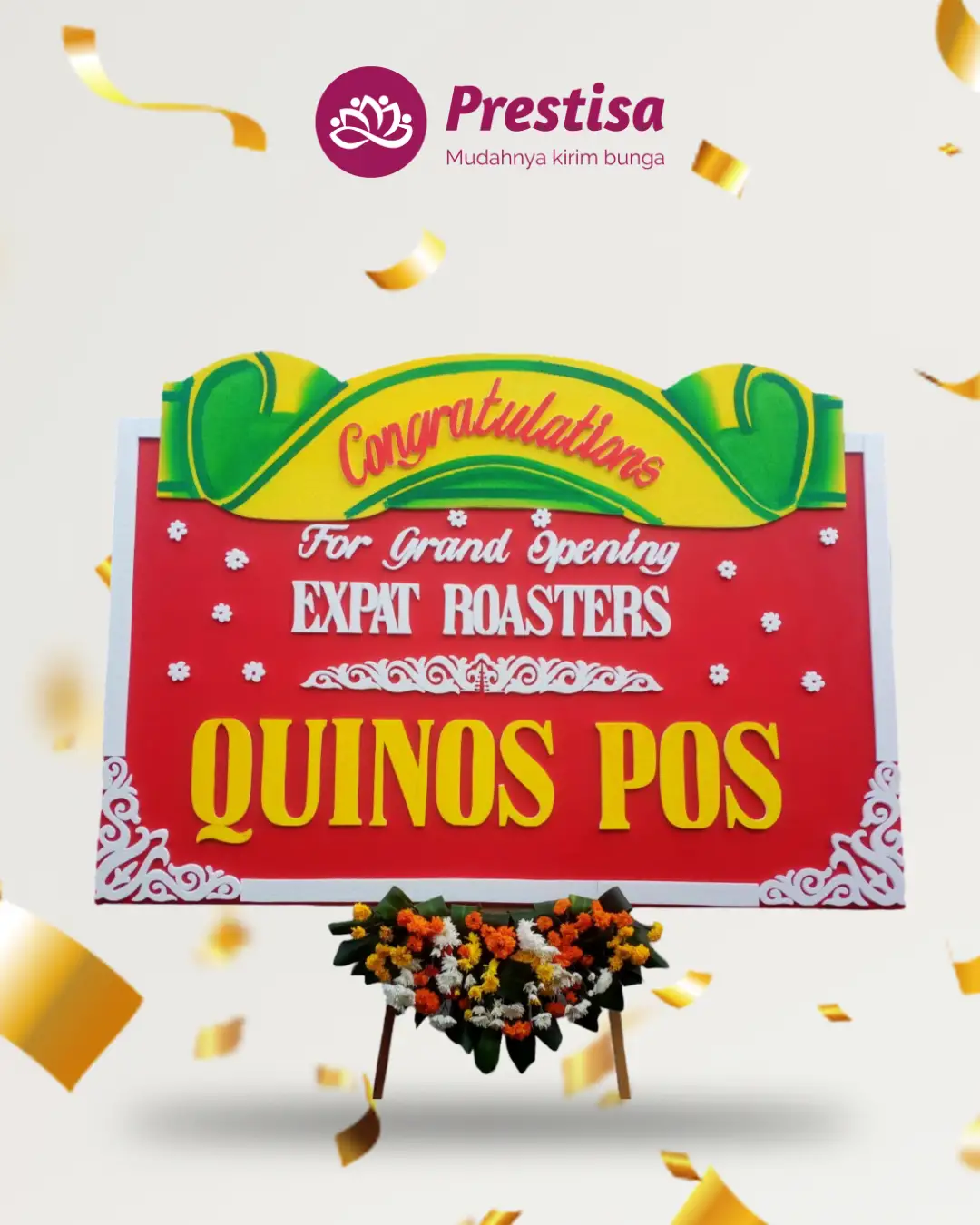 Karangan Bunga Papan – Congratulation– Mojokerto – 2