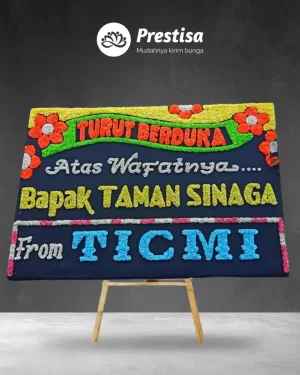 Karangan Bunga Papan – Duka Cita– Bengkulu– 1