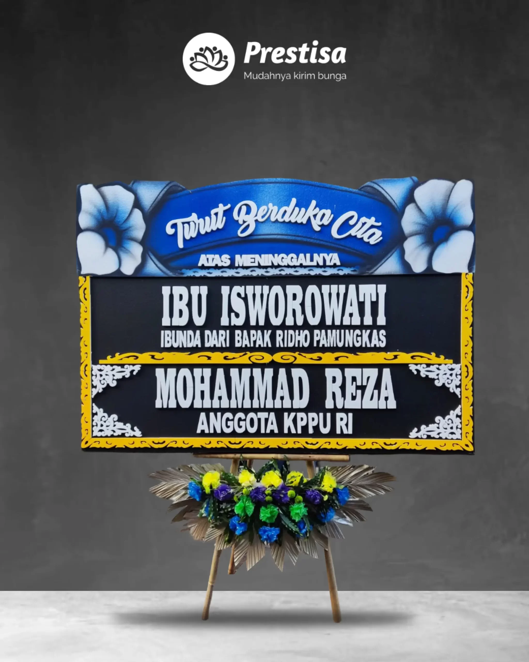 Karangan Bunga Papan – Duka Cita – Cilacap – 2