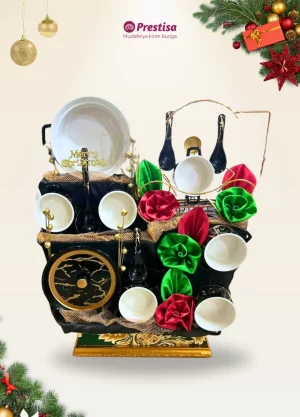 Winter Elegance Porcelain Parcel - 020