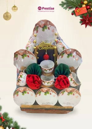 Winter Elegance Porcelain Parcel - 021