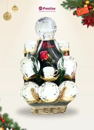 Winter Elegance Porcelain Parcel - 024