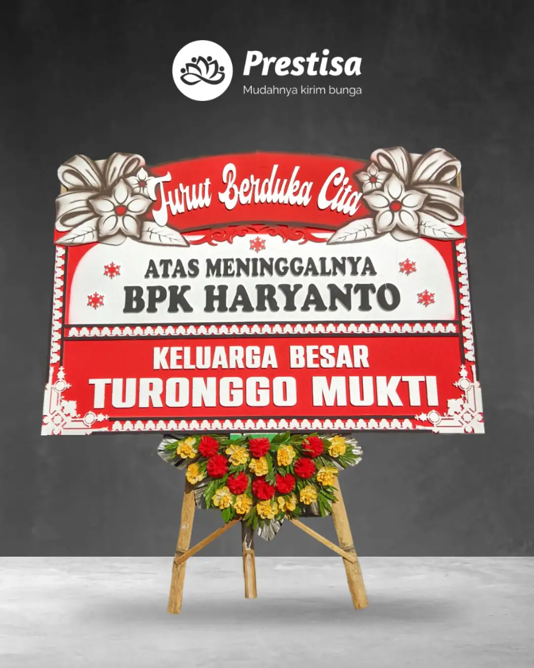 Karangan Bunga Papan – Duka Cita– Magelang – 1