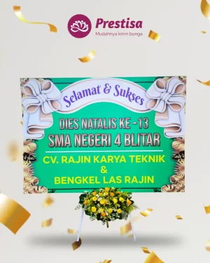 Karangan Bunga Papan – Congratulation– Madiun – 2