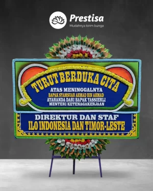 Karangan Bunga Papan – Duka Cita– Padang– 5