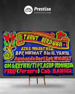 Karangan Bunga Papan – Duka Cita– Bandar Lampung– 3