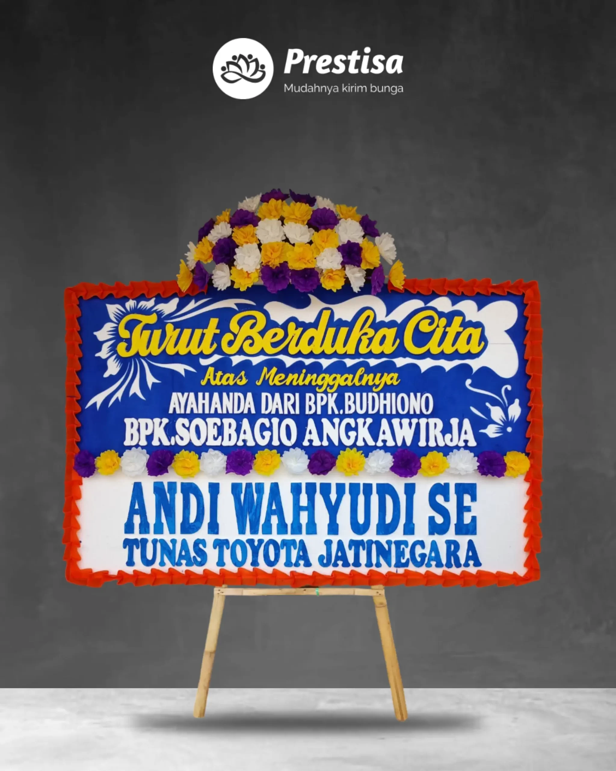 Karangan Bunga Papan – Duka Cita– Tegal – 3