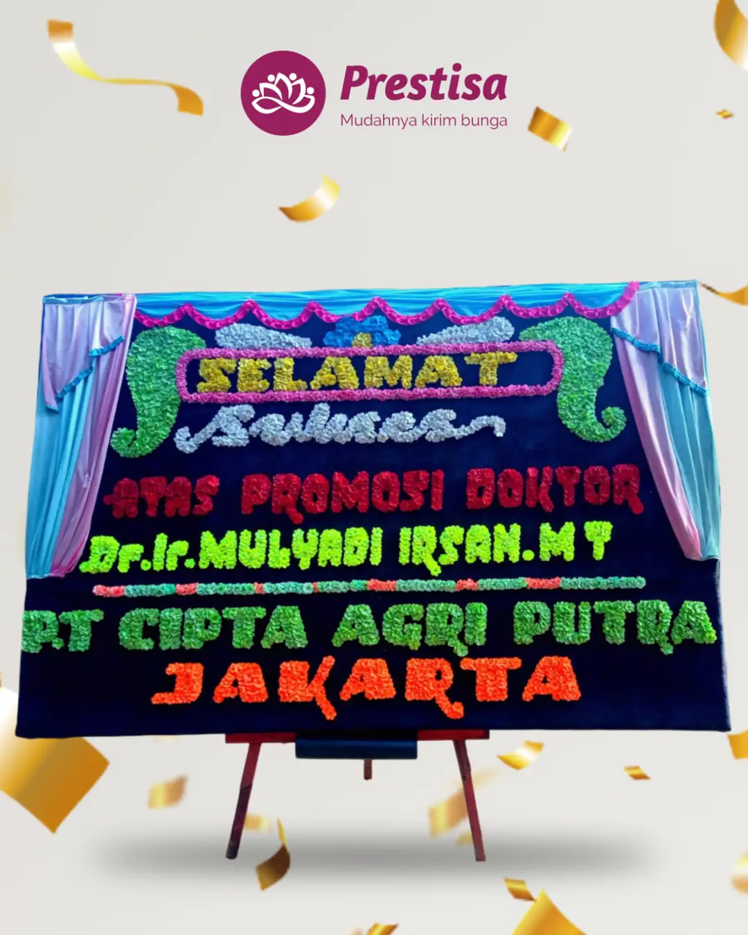 Karangan Bunga Papan – Congratulation– Bandar Lampung– 3